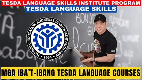 TESDA Language Skills Institutes.
